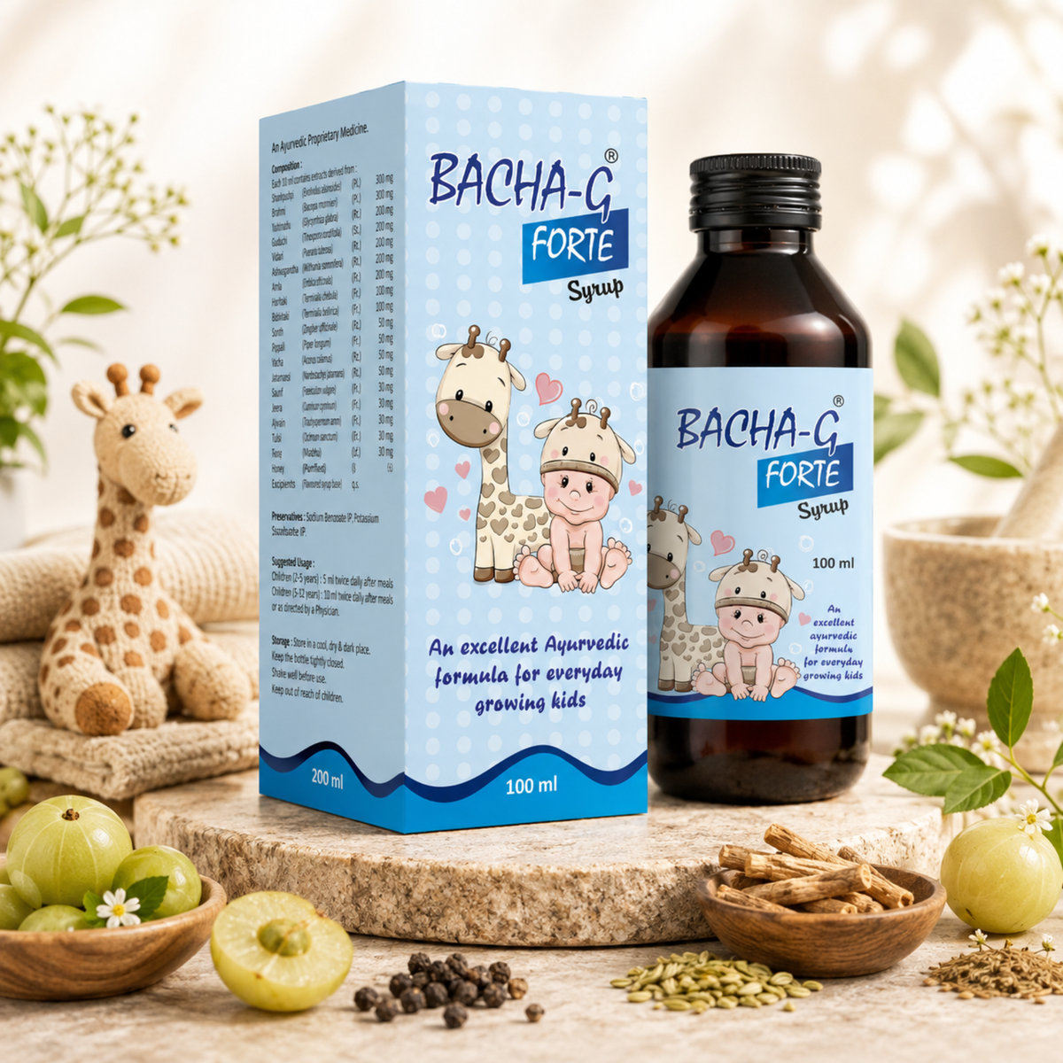 Bacha-g Forte Syrup