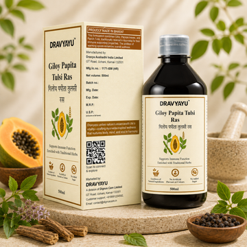 Dravyayu Giloy Papita Tulsi Ras