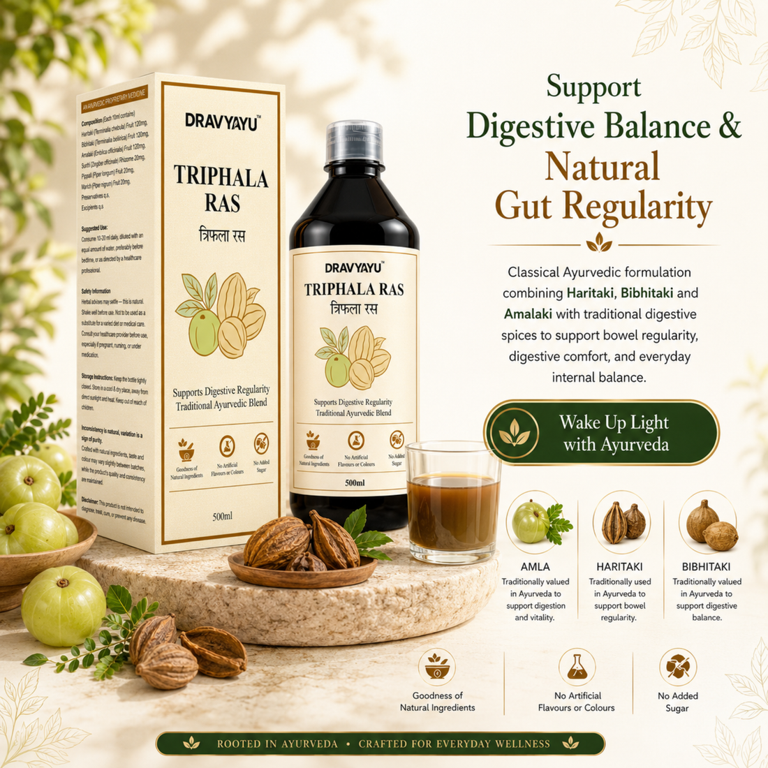 Dravyayu Triphala Ras
