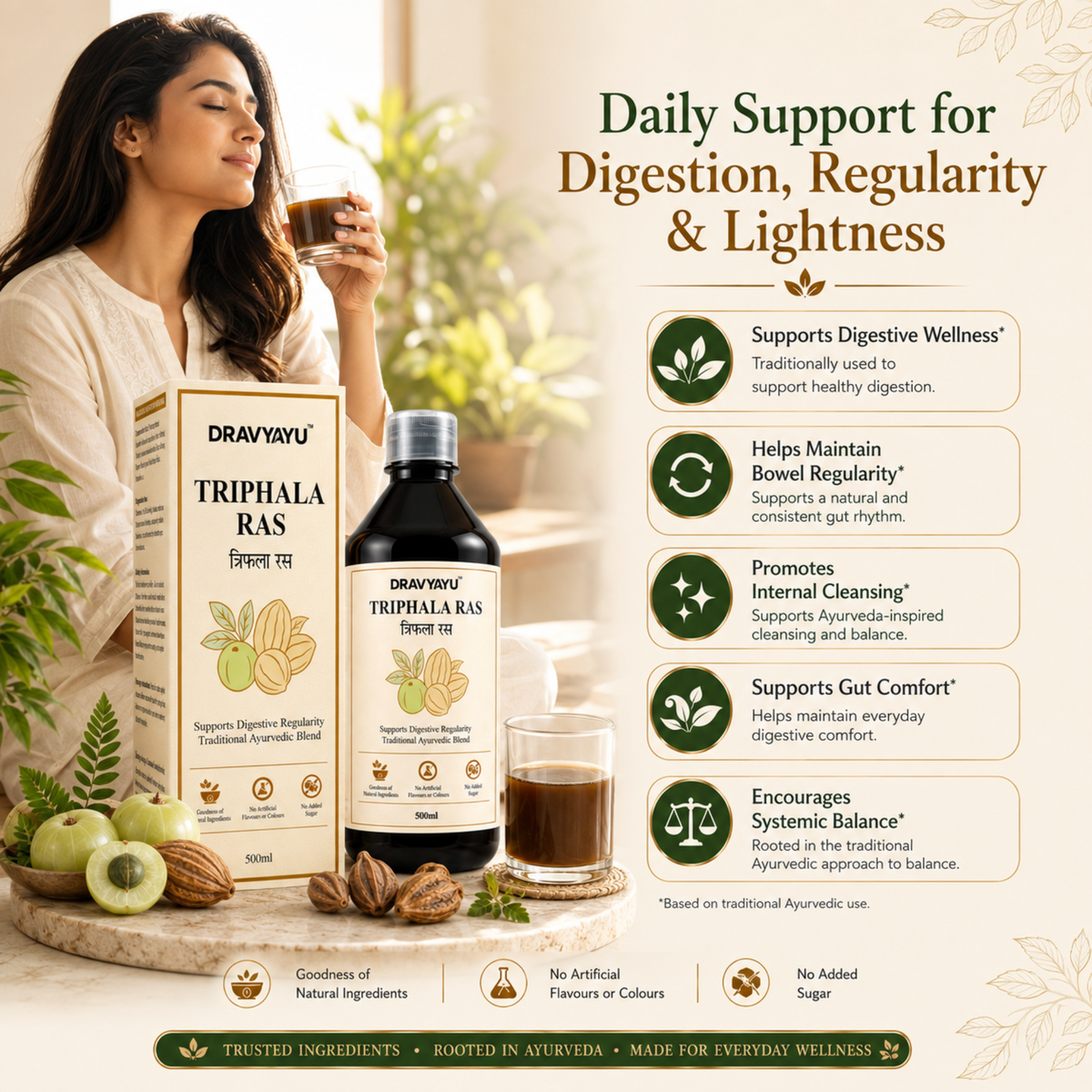 Dravyayu Triphala Ras