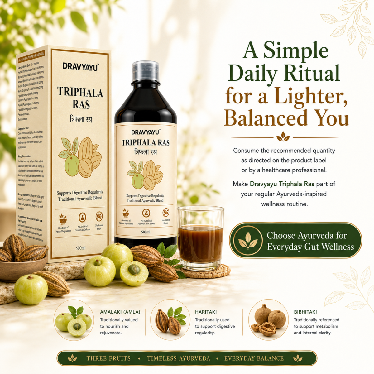 Dravyayu Triphala Ras