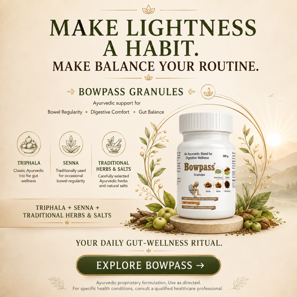 Bowpass Granules