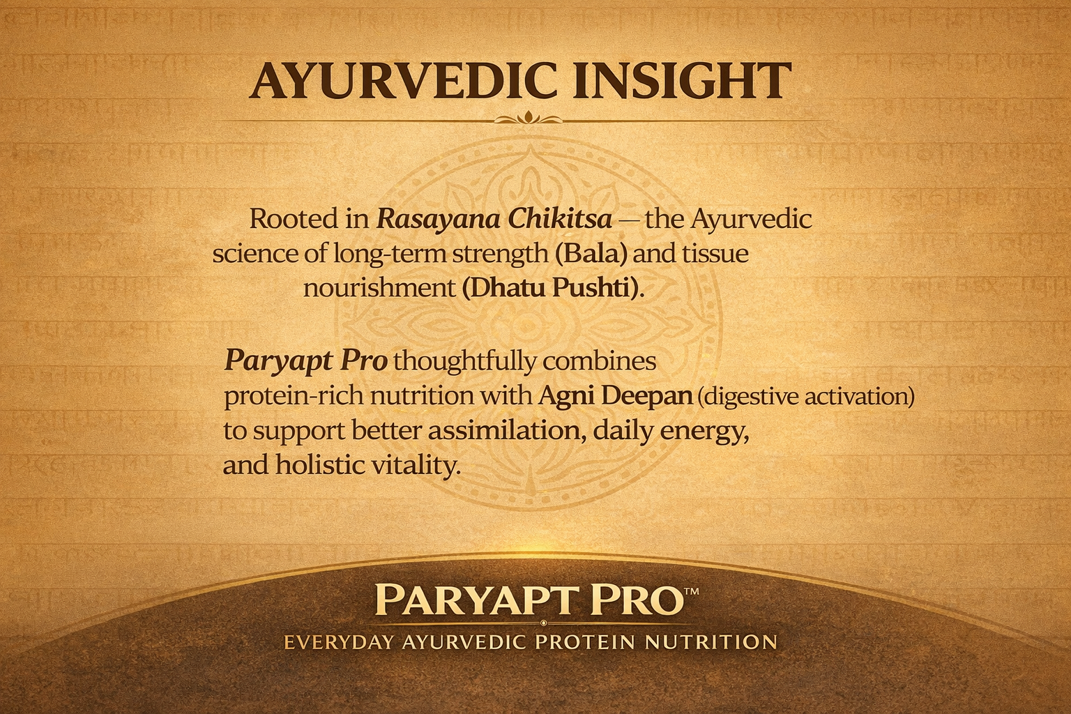 Traditional Ayurvedic Knowledge